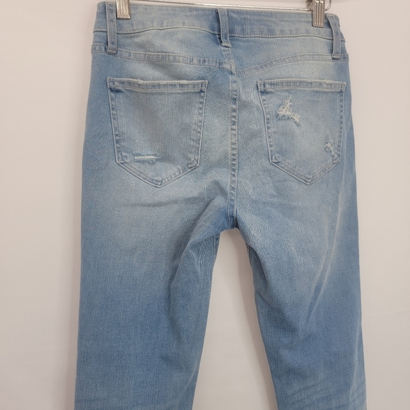 WOMEN'S LC Lauren Conrad Feel Good Cuffed Midrise Skinny Ankle Jeans - Picture 15 of 16